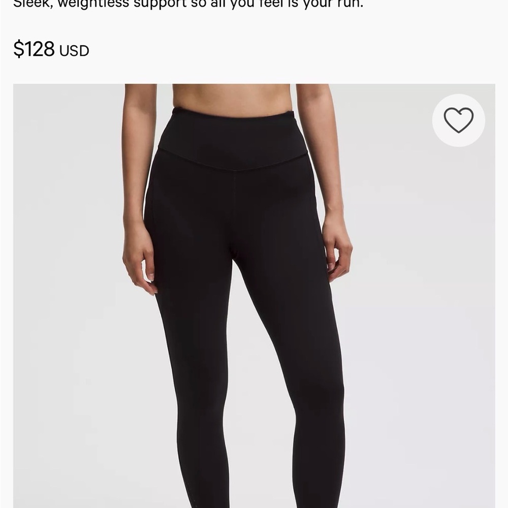 lululemon athletica Black Ankle Pants